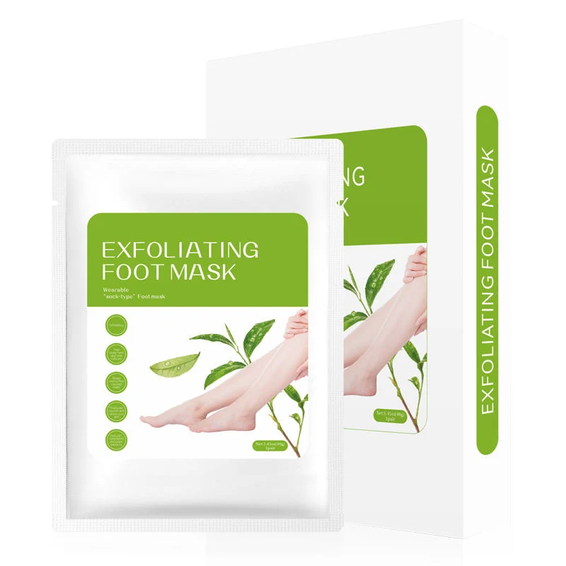 Natural Herbal Foot Skin Care Moisturizing Exfoliating Peeling off Foot Mask