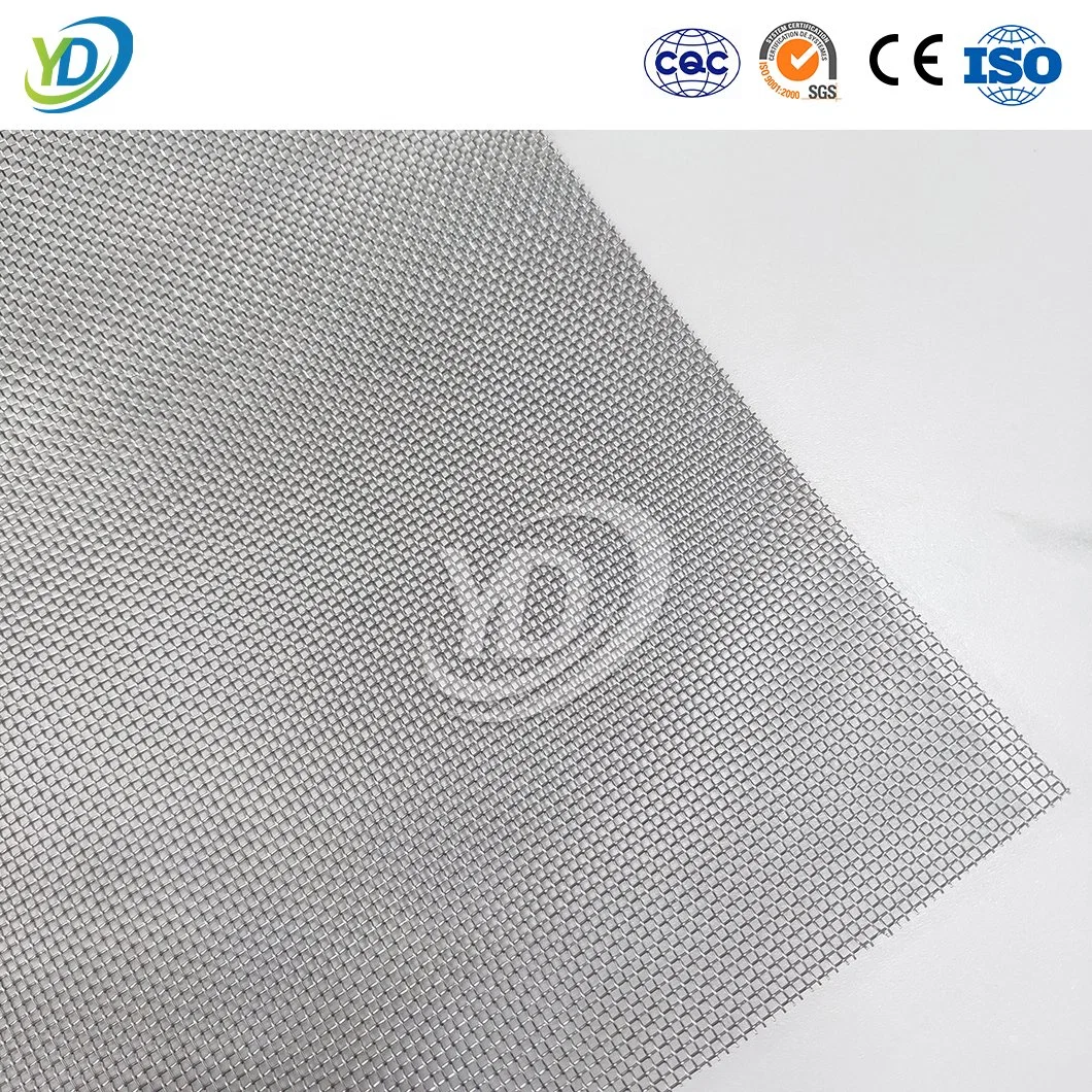 Yeeda Stainless Steel Ss Wire Mesh China Suppliers 0.05mm Stainless Steel Wire Mesh 0.3 -- 1 mm Diameter Window Fly Screen