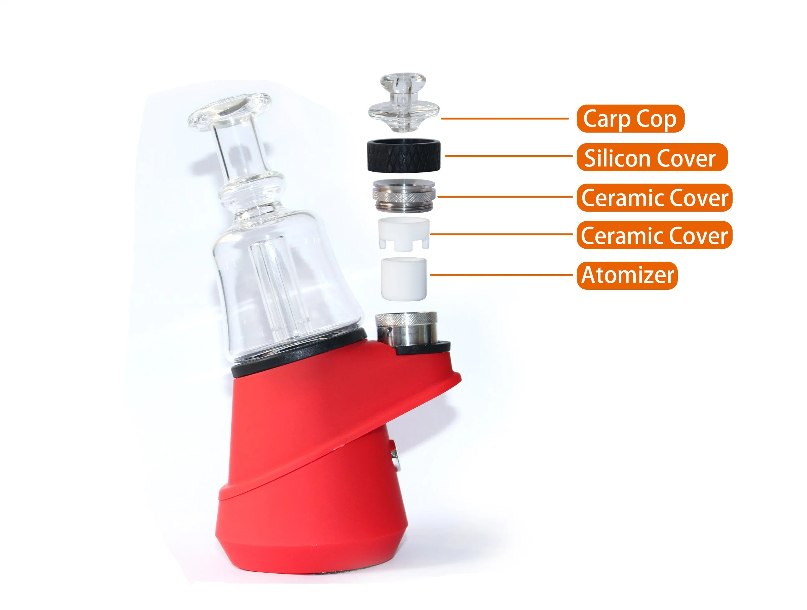 High quality/High cost performance Hot Portable Soc DAB Wax Rig Ceramic Heating Nail Kit with Cheap Price