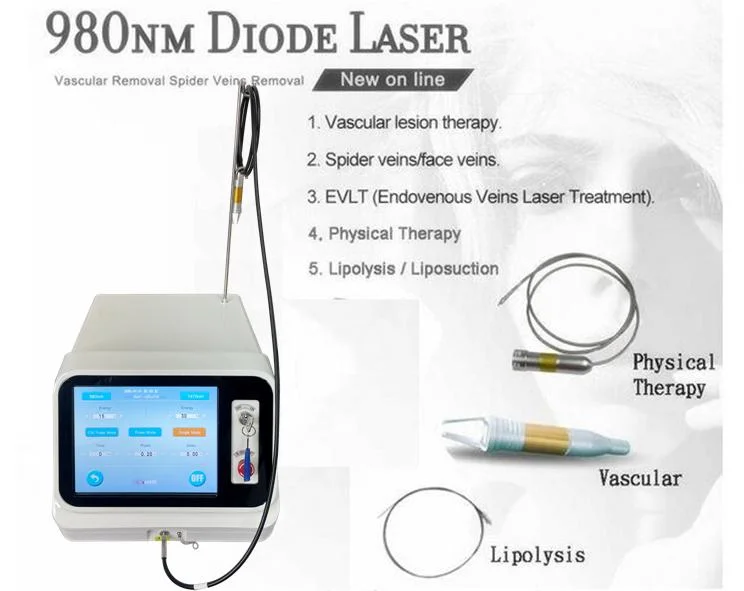 Medical Equipment 980nm 1470nm Therapy Equipment Varicose Vein Laser