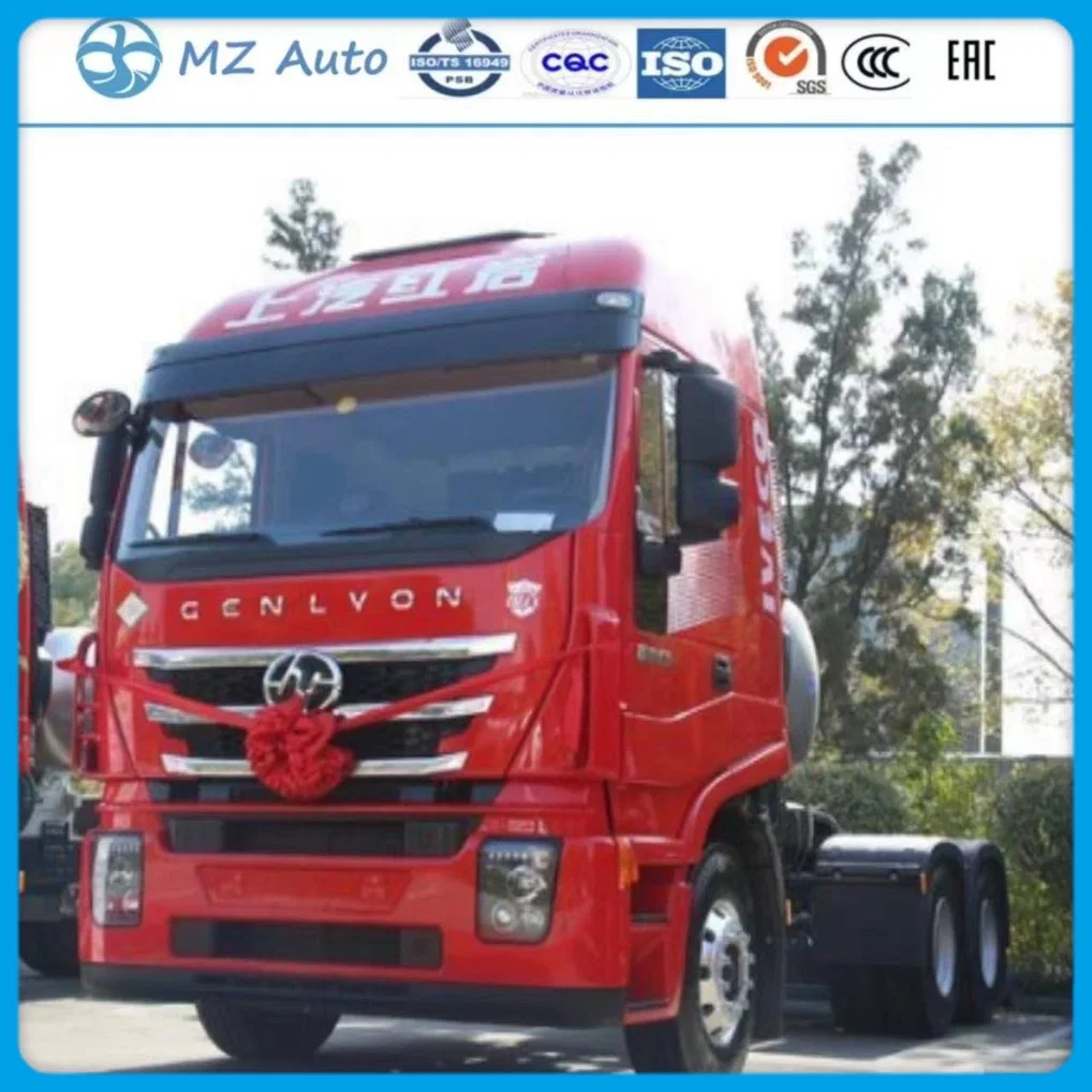 Sai C Group C6 LNG Hongyan Genlvon Traktor Truck Made In China