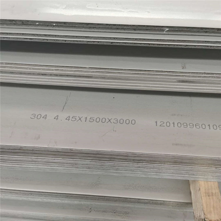 JIS AISI 230/202/316/317/405/304 with 2b/Ba/8K China Supply Hot Rolled Stainless Steel Plate