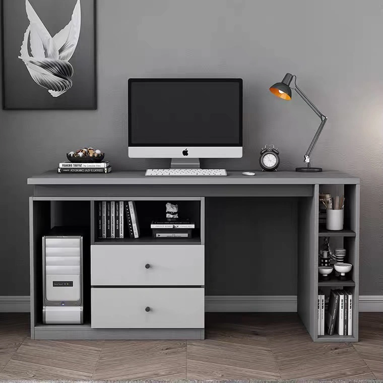 Best Quality Modern Home Hotel Bedroom Furniture Storage Wooden Office Desk Study Office Table Computer Desk (UL-22NF0503)
