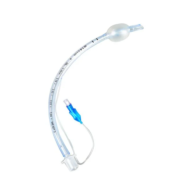 Medical Silicone Reinforced Oral Nasal Endotracheal Tube Tracheal Tube