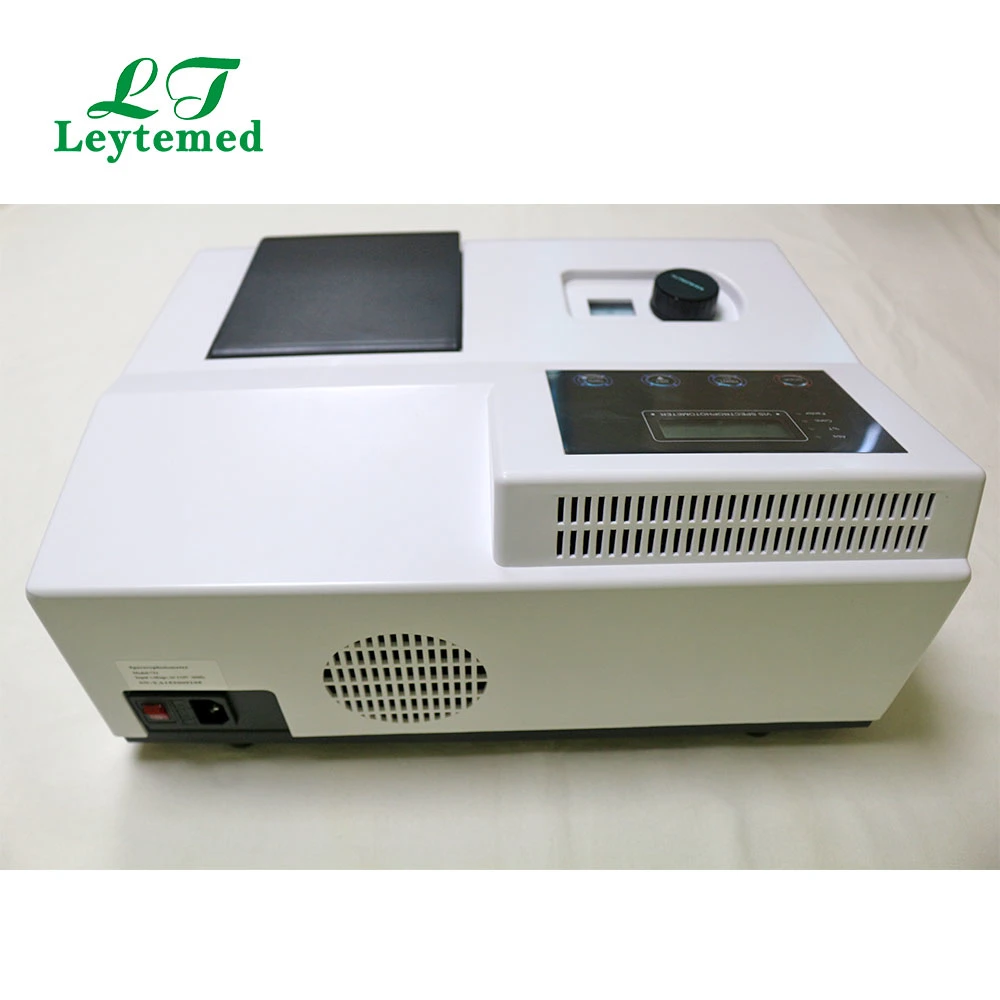 Ltcs02 Visible Spectrophotometer Light Source Portable UV Spectrophotometer Cuvette