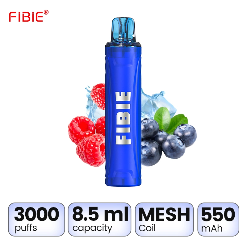 EBay Amazon Compras en línea Mech Coil 10ml 10 sabores Fibie Humi 3000 Puffs Shenzhen E Cigarette