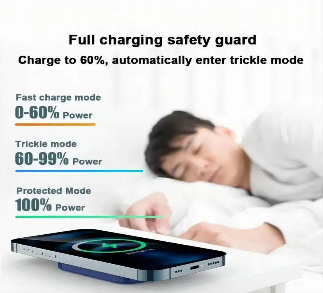 High Quality Power Bank Ultra Slim 10000mAh Magnet Type C Pd Small Magnetic Wireless Charging Power Bank 10000 mAh