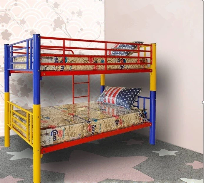 Classic School Dormitory Loft Bunk Bed