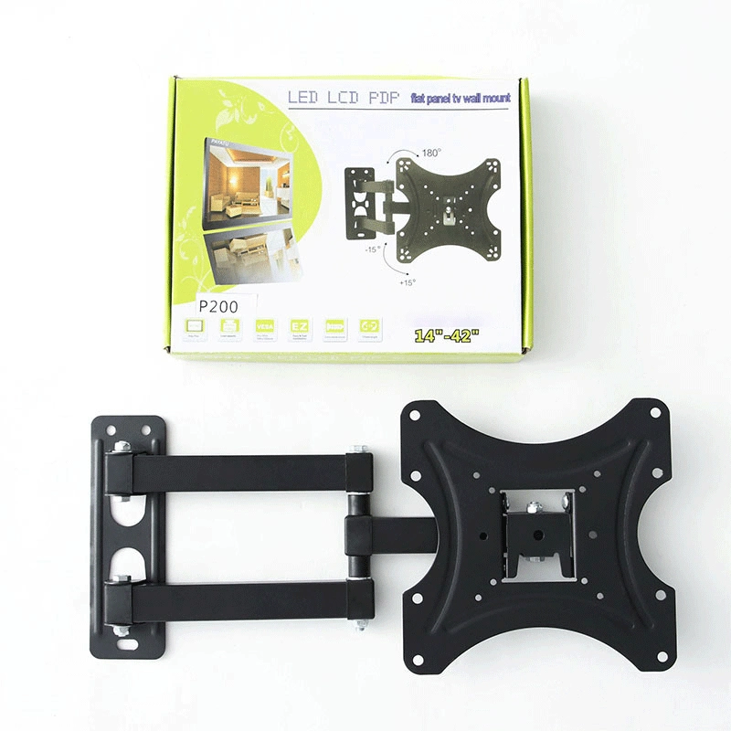 Universal 1.0mm Thickness Fixed LCD LED Plasma TV Wall Mount TV Size 17"-55" for Living Room