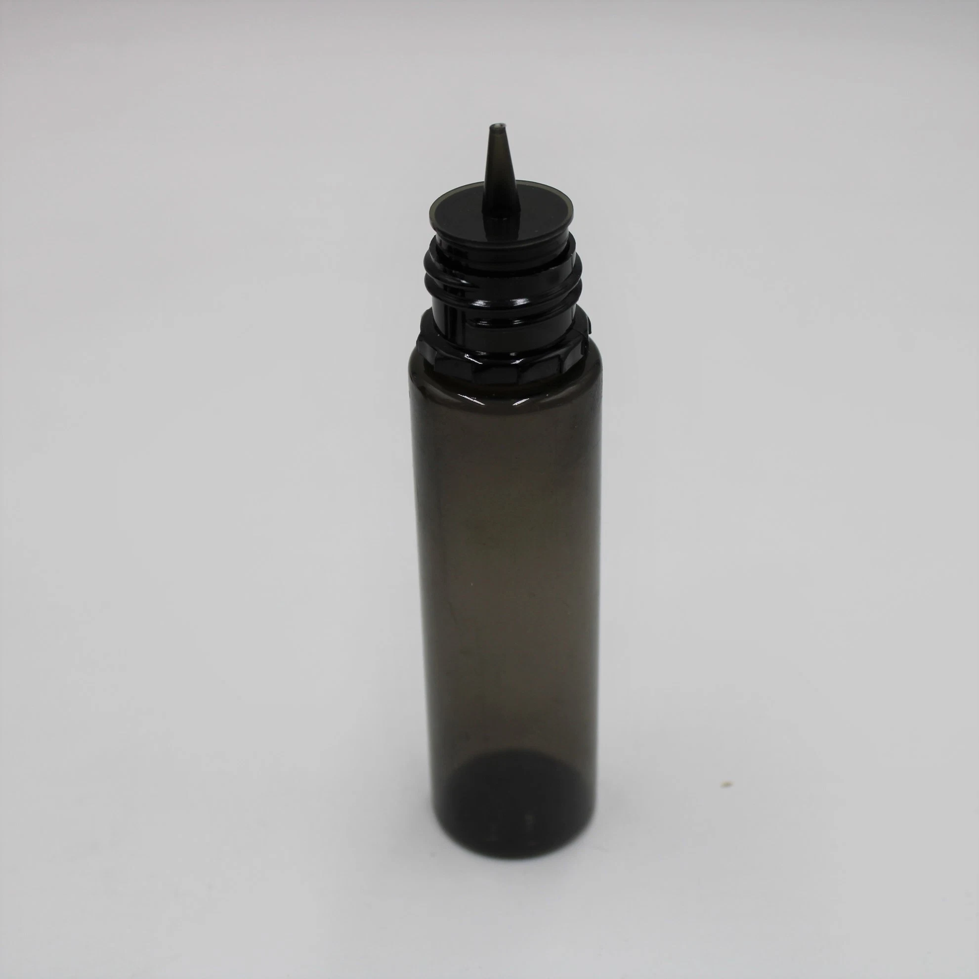 60ml Clear Black 2oz Pet Electronic Cigarette Liquid Oil Bottles