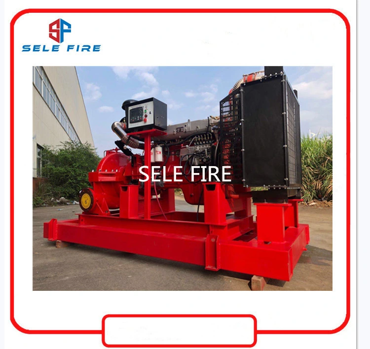 UL/FM Listed Diesel Engine Driven Split Case Centrifugal Fire Fighting Pump, Double Suction Fire Pump,Diesel Water Pump,Nfpa Listed Fire Pump,Diesel Fire Pump