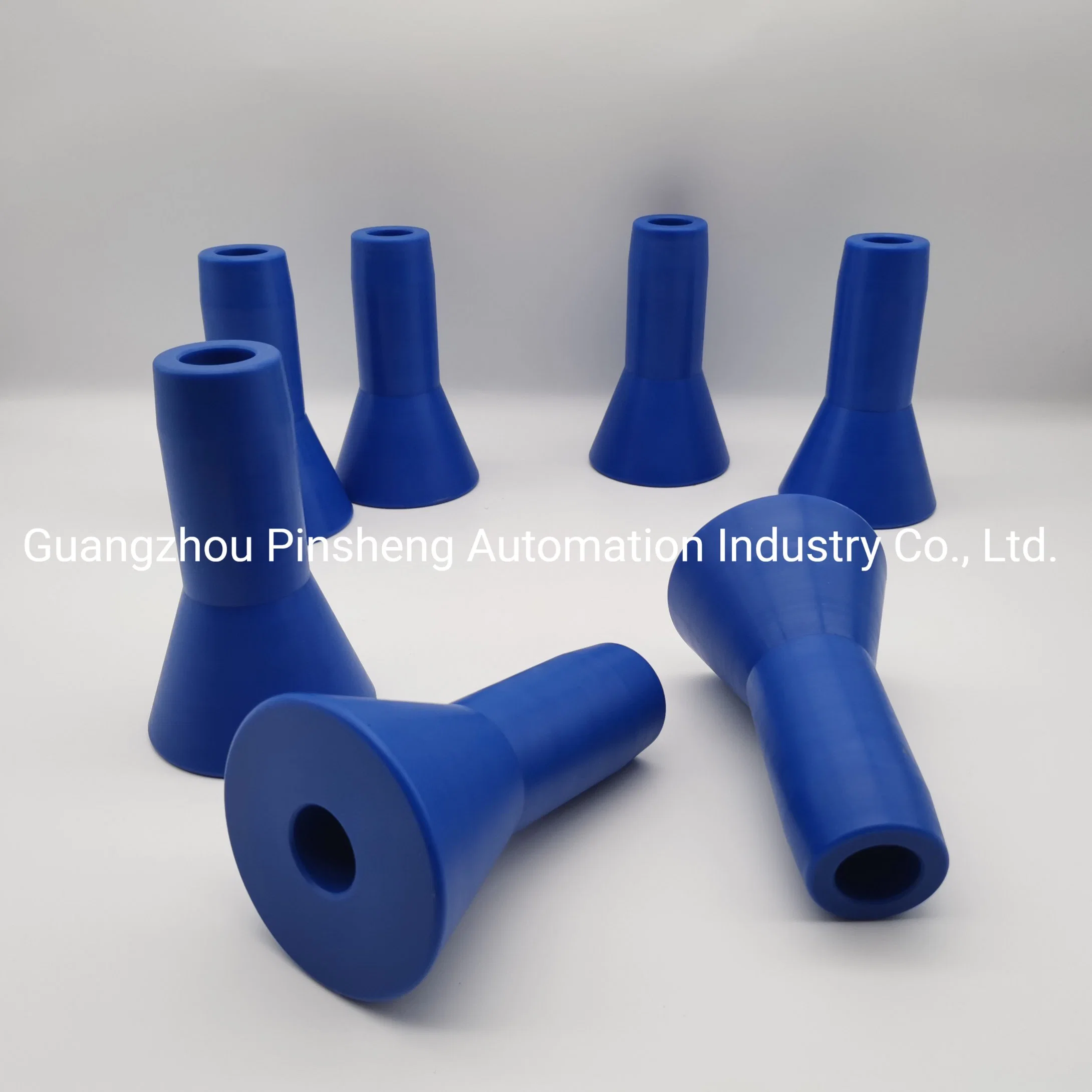 CNC Machining HDPE Uhmepe POM Peek rouleau de support en nylon PTFE 1