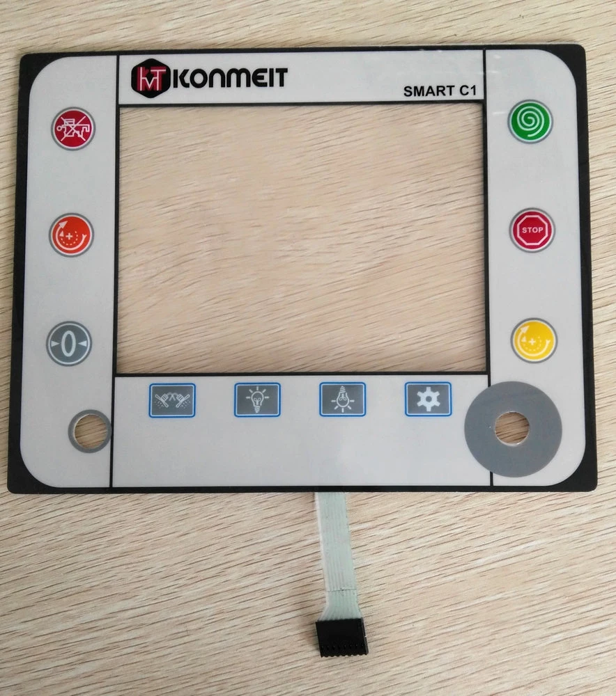 Metal Dome Membrane Switch Control Keyboard for Circular Looms and Medical Equipment