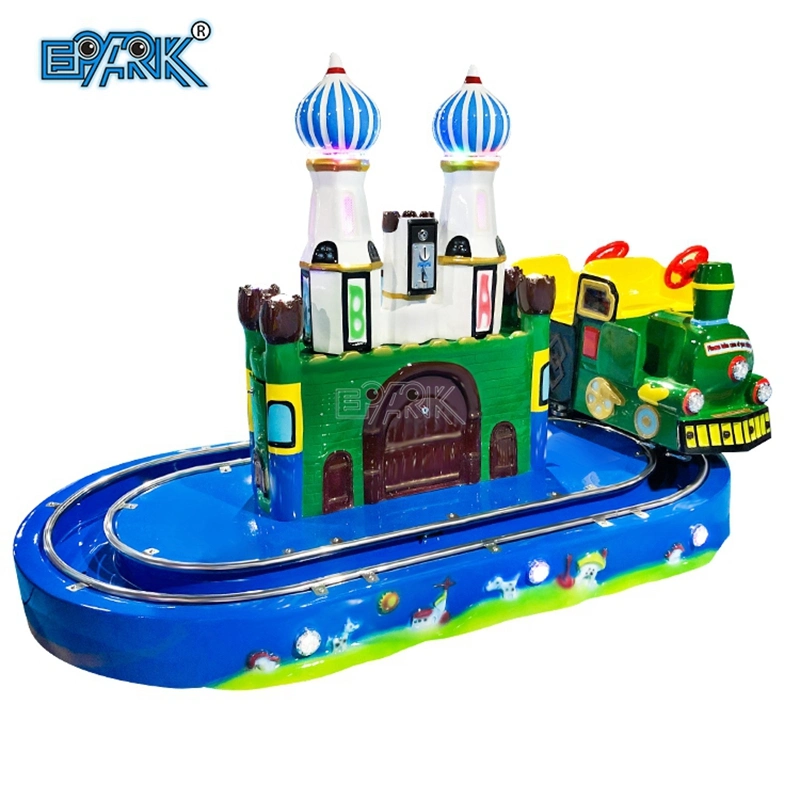 High quality/High cost performance  Round Castle Rain Kiddie Ride Game Machine