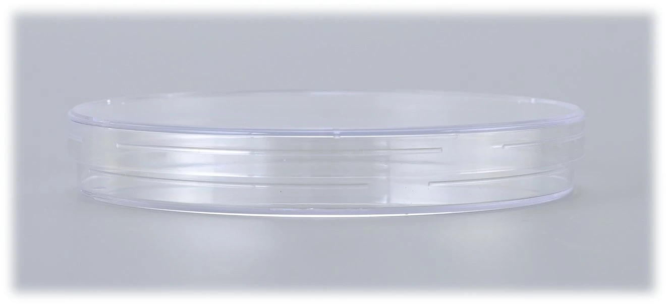 Laboratory 90mm Sterile Plastic Disposable Tissue Culture Petri Dish