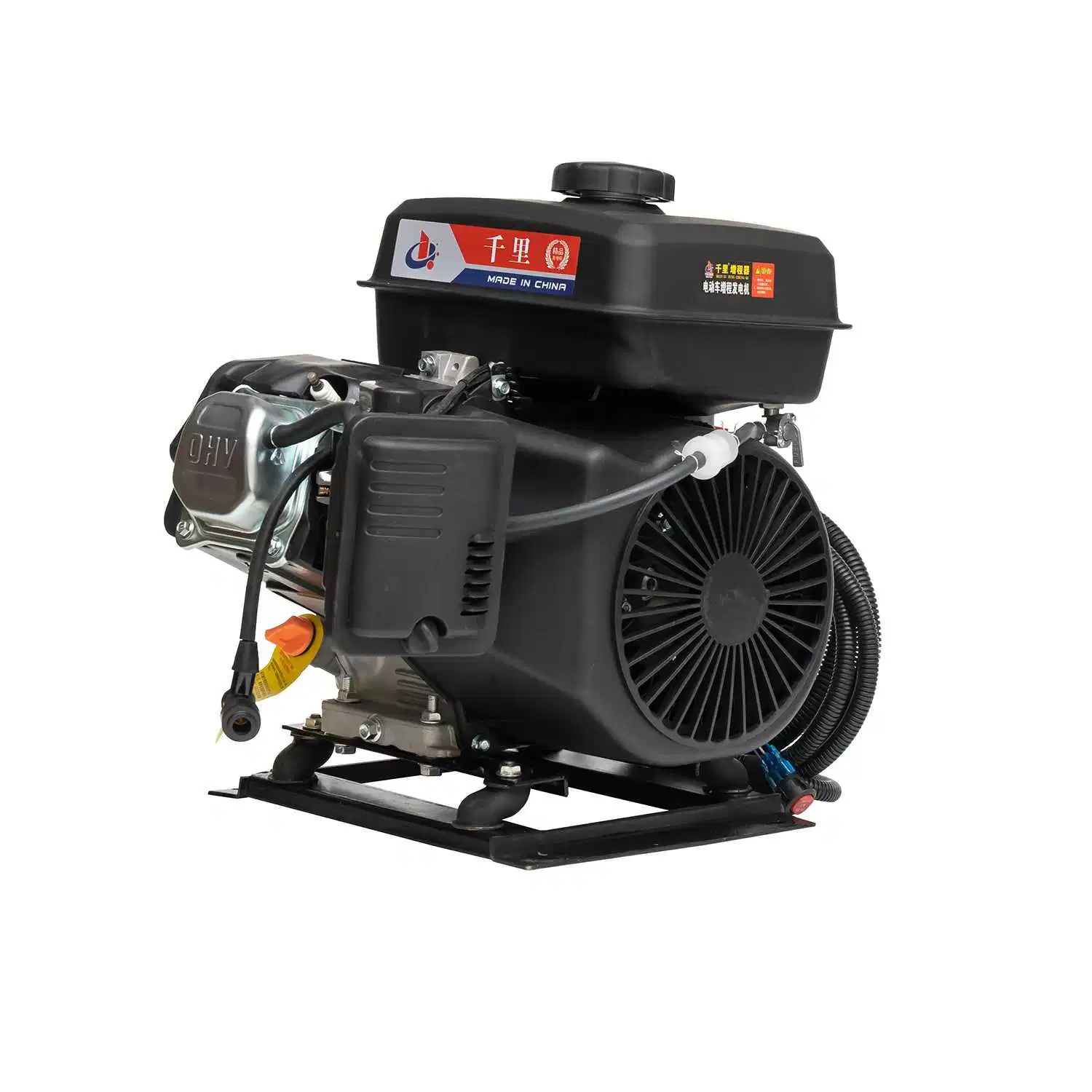 Electric Vehicle Range Extender Generator Permanent Magnet Motor Four-Stroke Single-Cylinder Air-Cooled New Energy Lithium Battery Special