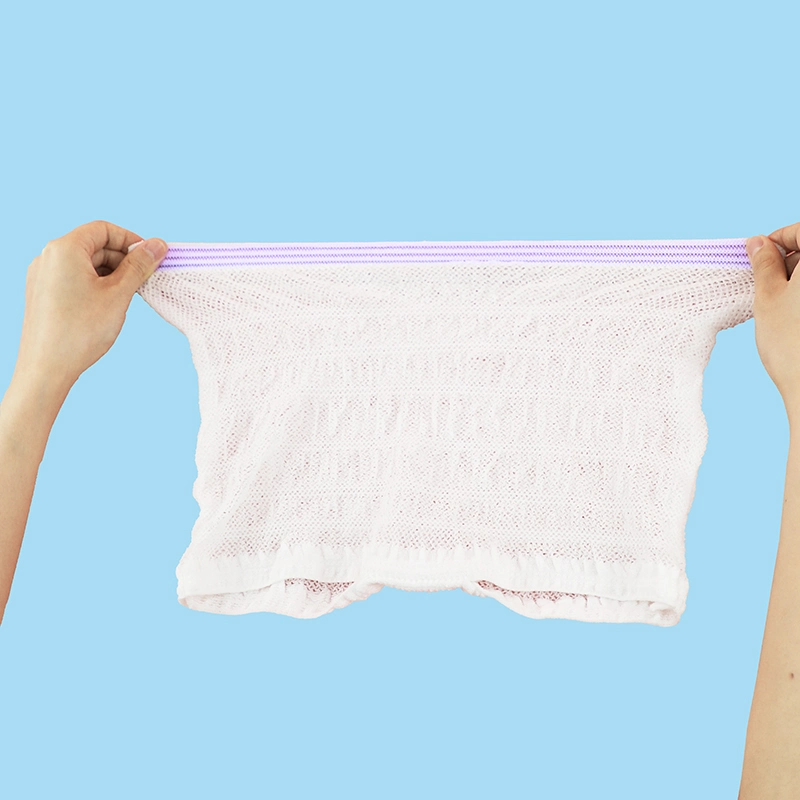 Panty em malha descartável uma utilização de calças de algodão macio para gravidez