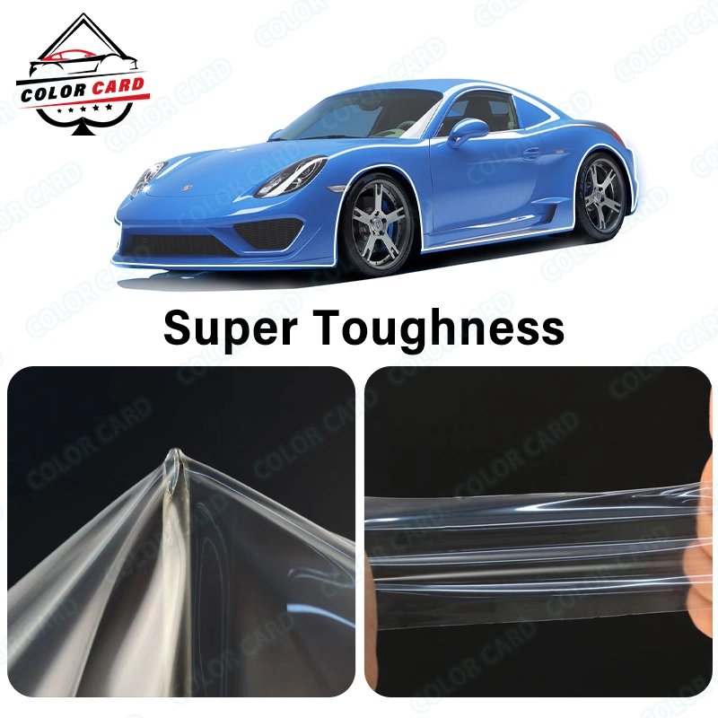 8.5mil Glossy Ppf TPU Car Wrap Anti Yellowing Self-Adhesive Transparent Clear Paint Protection Film