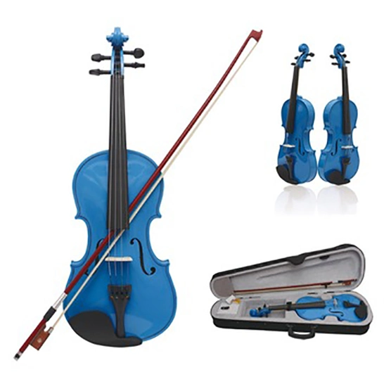 Solid Wood Manual Practice Violin Playing Grade Maple Violin Ebony Accessories