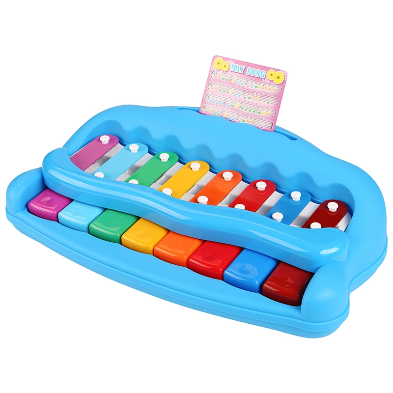 Kid Brinquedos instrumento clássico da música de piano de órgãos de teclado divertido brinquedo oito teclas Marimba