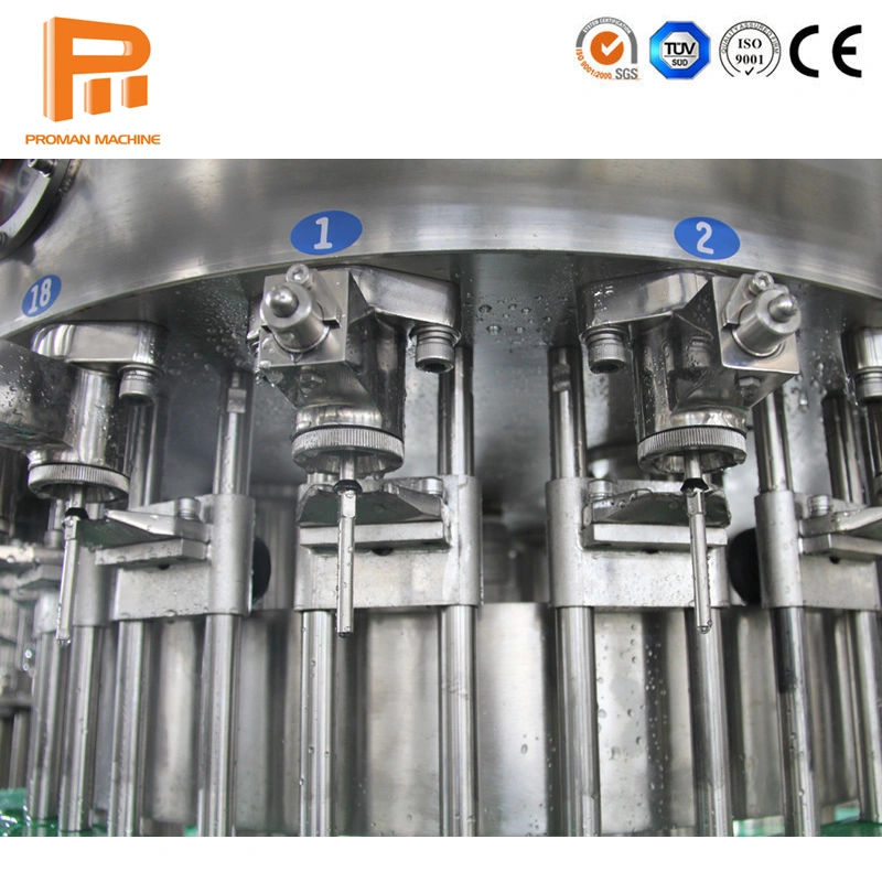 Automatic Glass Bottle with Crown Cap Beer Filling Capping Machine