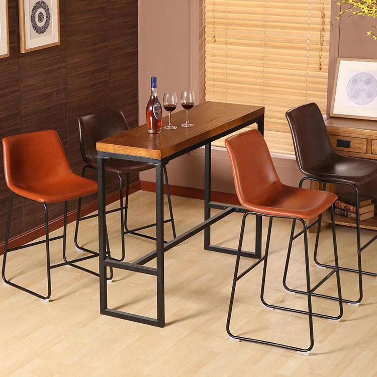 Venta caliente moderno Restaurante Café comedor Salón Muebles de Sala de estar Silla de barra metálica (ZG21-009)