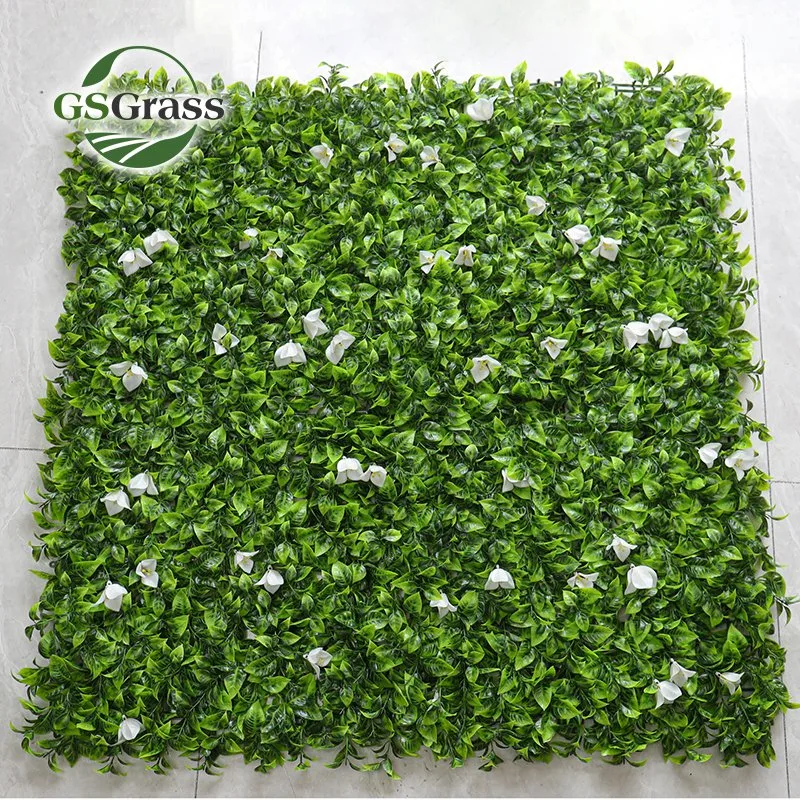 Discount New Design 100*100cm Artificial Plant Wall Home Garden Decoration