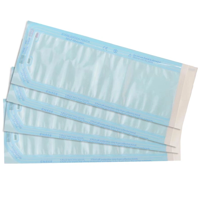 Medical Supply Flat Gusseted Self-Sealing Sterilization Pouch Sterilization Roll