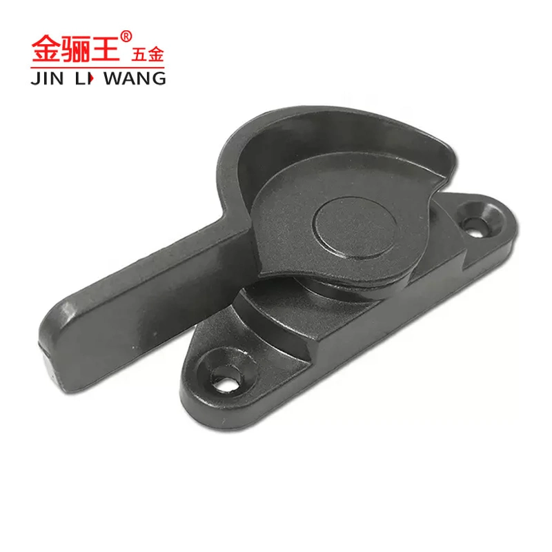 Factory Hot Sale Zinc Alloy Window Crescent Lock Half Round Window Handle Lock