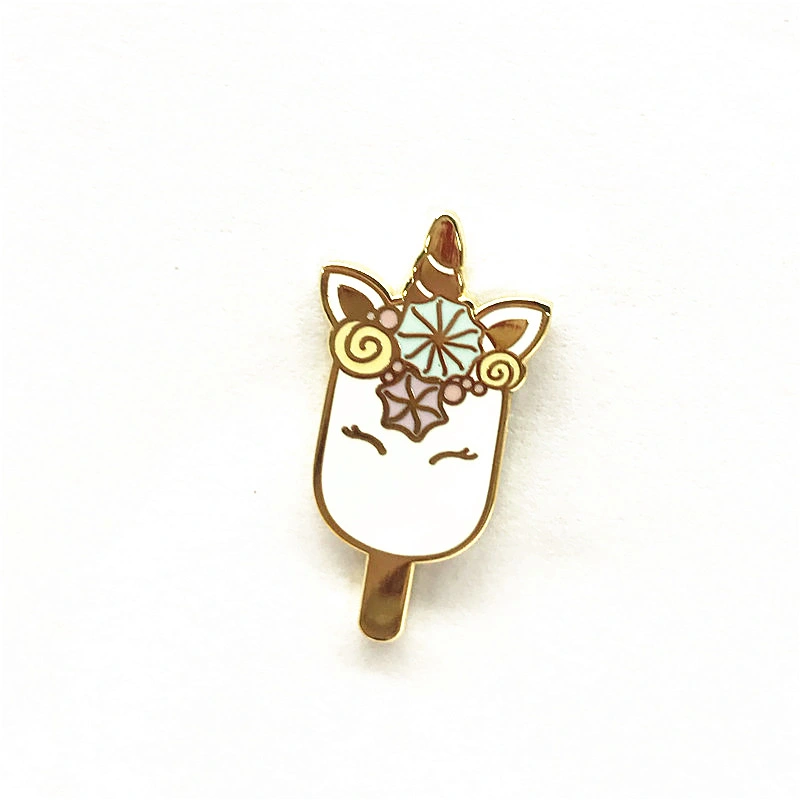 Cute Cartoon Mini Heart Wing Cat Brooch Metal Custom Hard Enamel Pin Badge for Girls