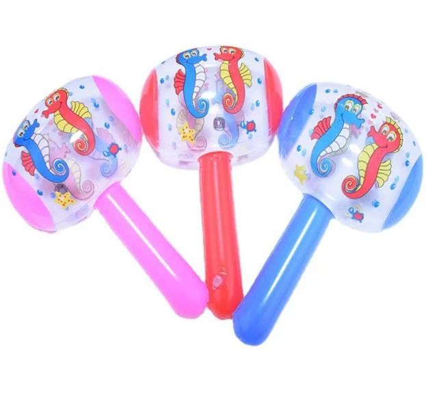 Children&prime; S Toy Small Balloon Hammer with Bell