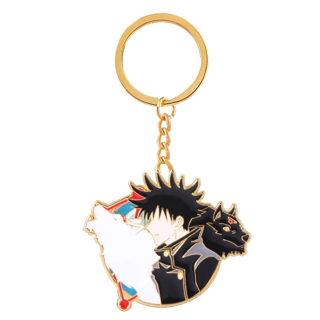 China Wholesale/Supplier Metal Custom Logo Anime Jujutsu Kaisen Keychain