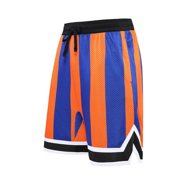 Pantalón corto deportivo deportivo de entrenamiento personalizado para hombre Print Logo Gym Basketball Ropa deportiva Casual Mesh Shorts pantalones cortos de malla