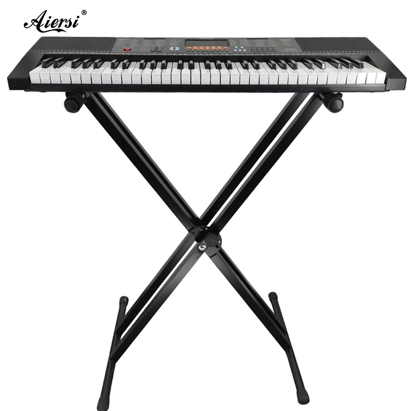 Cheap Price Aiersi Brand X Style Electronic Organ Stand Musical Instruments for Sale