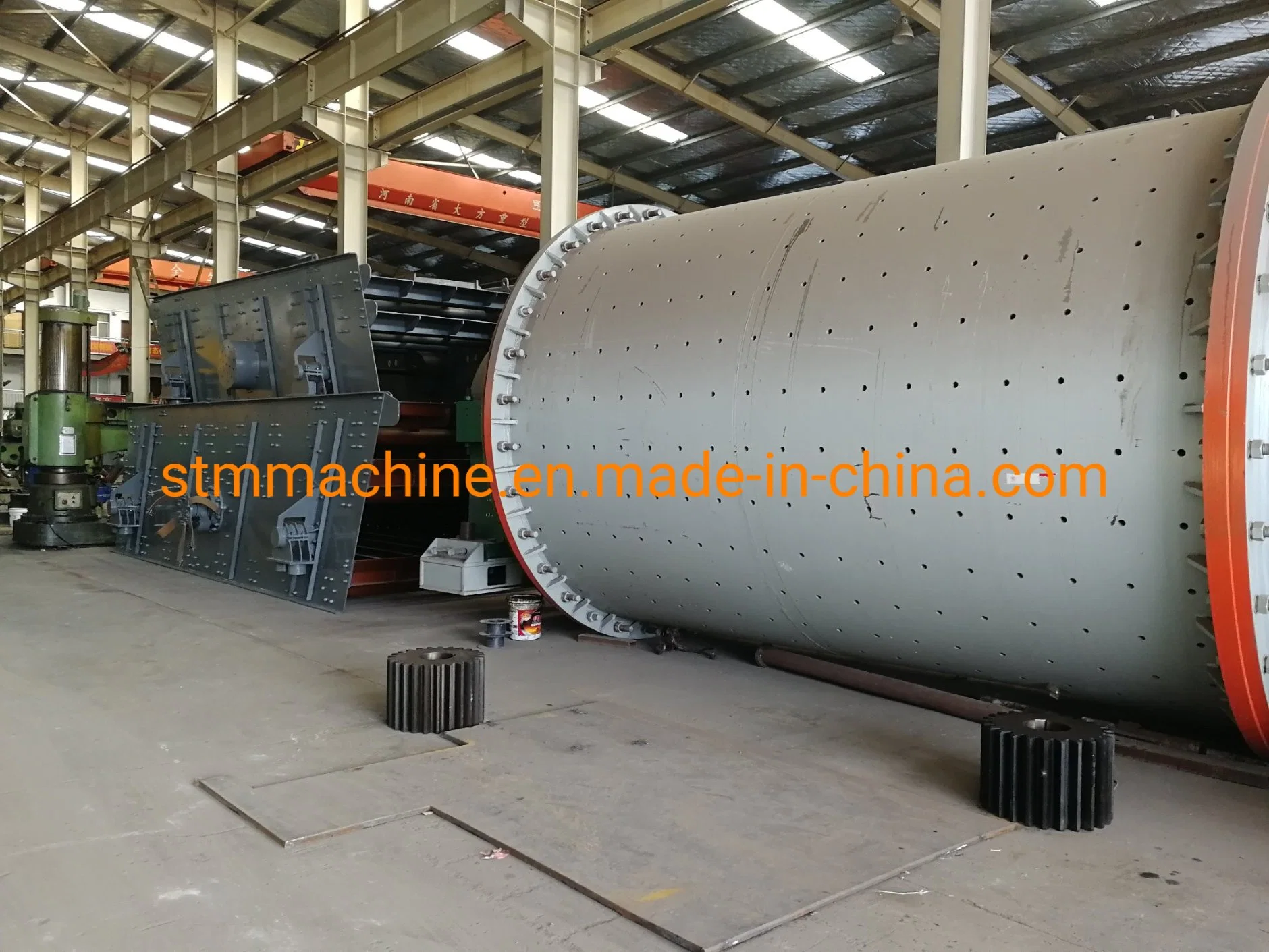 Roller Ball Mill for Non Metallic Mineral/Lead Oxide/Lead and Zinc Ore/Iron Ore/Hydrated Lime/Heavy Calcium/Hard Stone/Gypsum/Gravel/Granite Stone/Granite/Grain