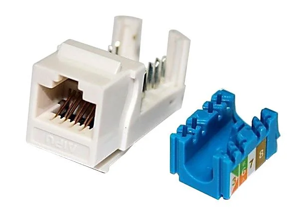 Cat. 6A Shielded RJ45 Tool-Free Keystone Jack Indoor Cabling System