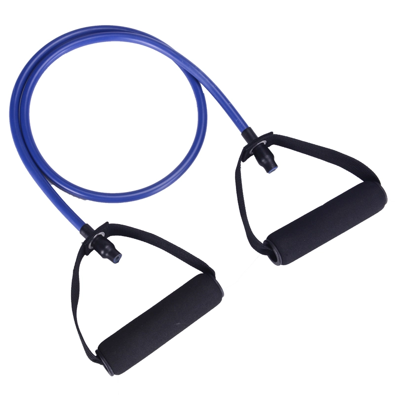 Home Fitness Exercise Dual Resistance Pull Rope Tube