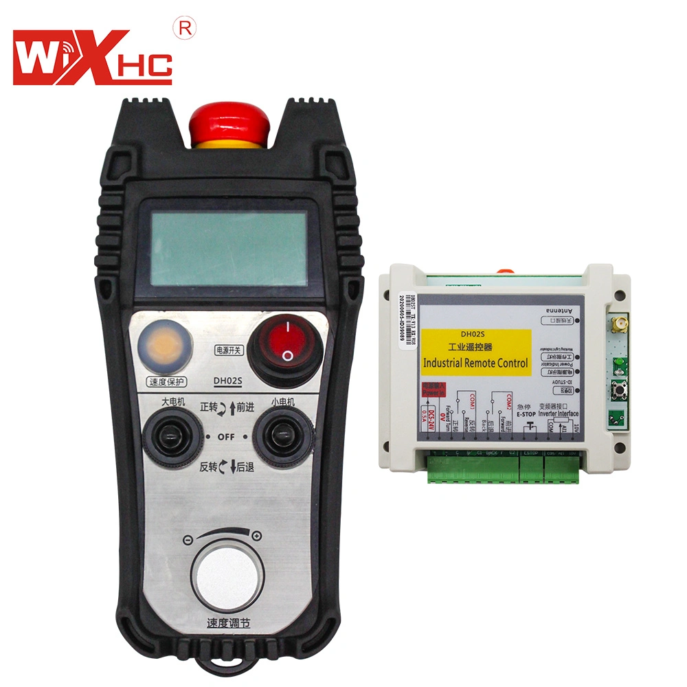 Industrial Wireless Radio Remote Control for Wire Saw Welding Rotator 4 Switch Output Control