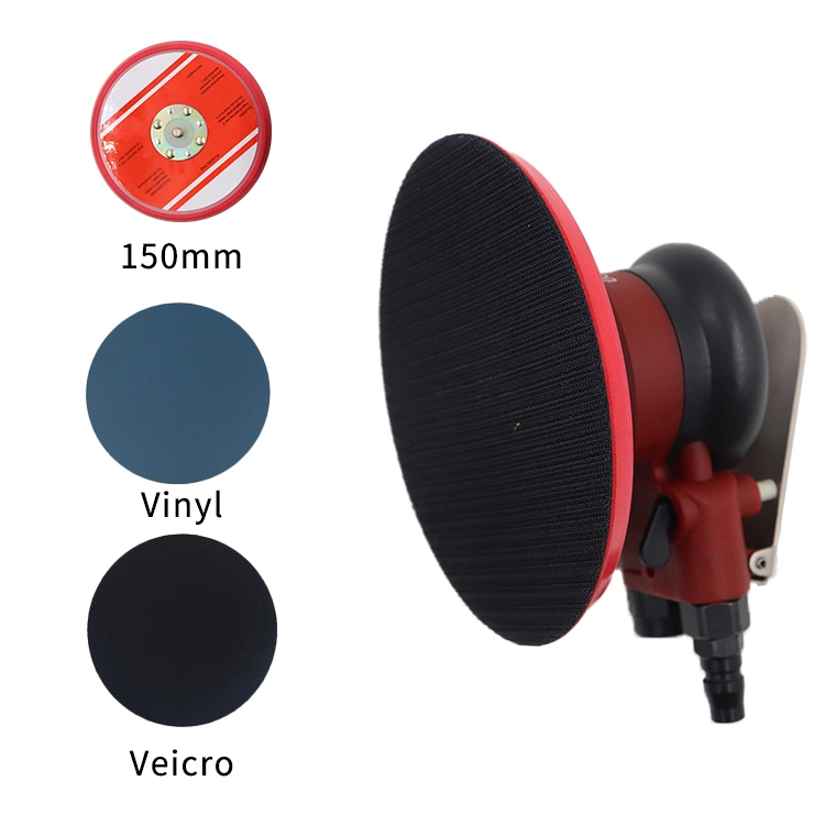 5" Random Orbit Air Sander Eccentric Pneumatic Polisher Air Dry Grinder Sand Paper Machine Car Waxing Beauty Cleaning Tools