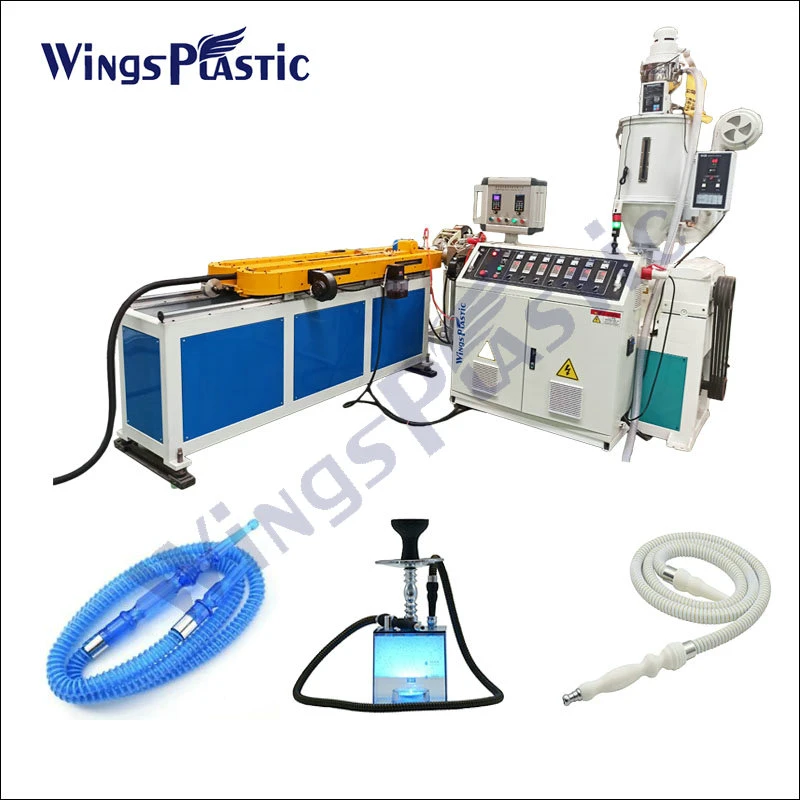 PE PVC PP EVA Hookah Hose Extrudding Machine