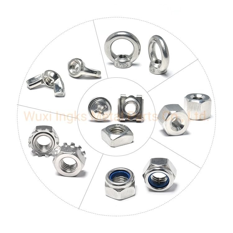 Carbon Steel Black Zinc DIN1587 Hex Domed Nut Black Nut