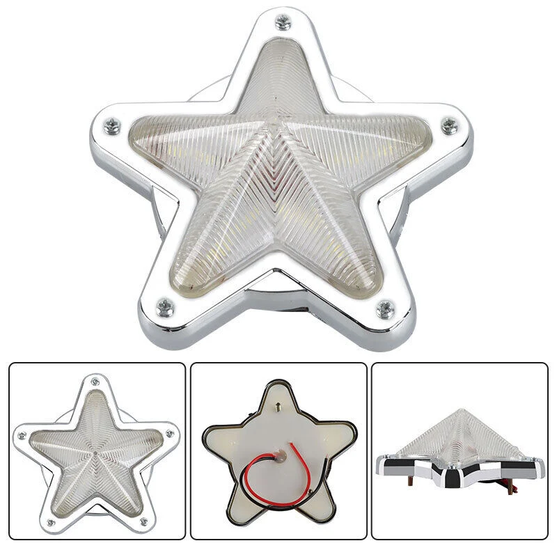 Car Accessories White Star LED Turn Lights