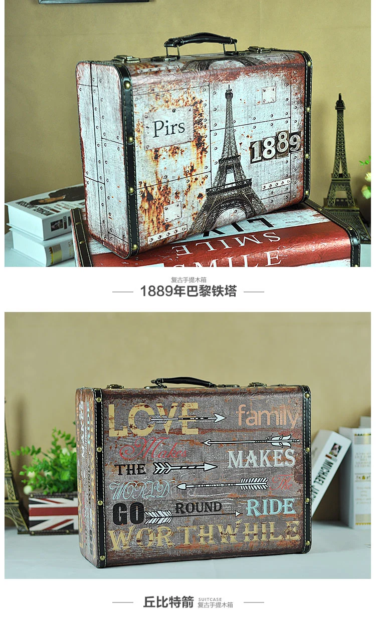 Hot Sale Antique Box Storage Box Set for Home Decor