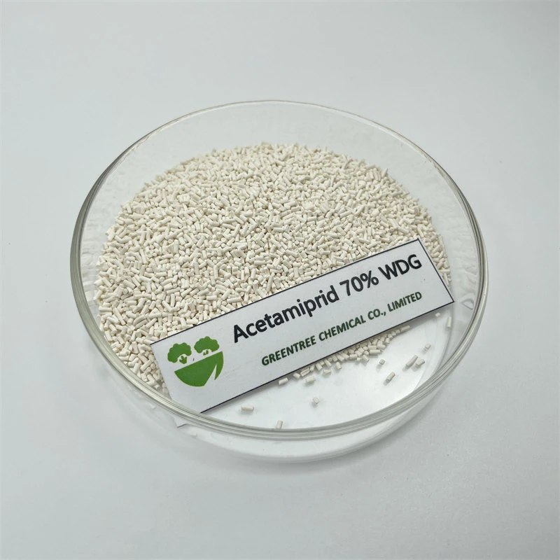 No CAS 135410-20-7 Acetamiprid 70%WDG Control de plagas