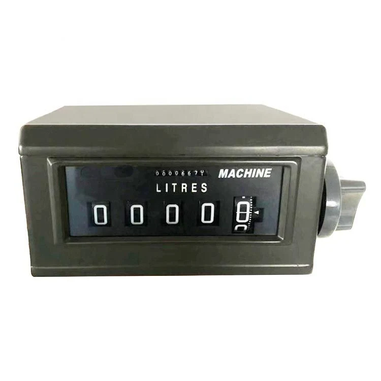 Fuel Flow Meter Counter Register with Ticket Printer