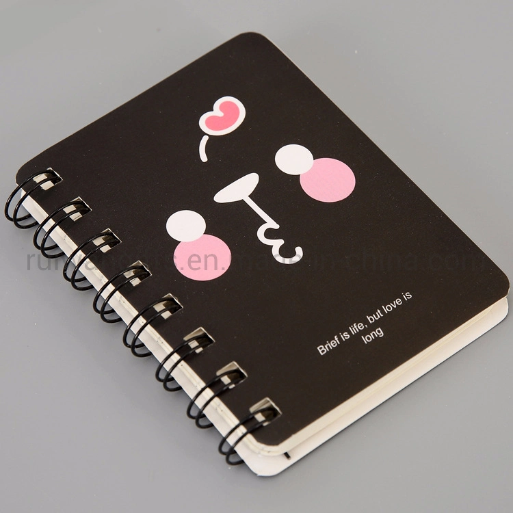 Wholesale/Supplier Cute Mini Coil Spiral Notebook 8X10.5cm