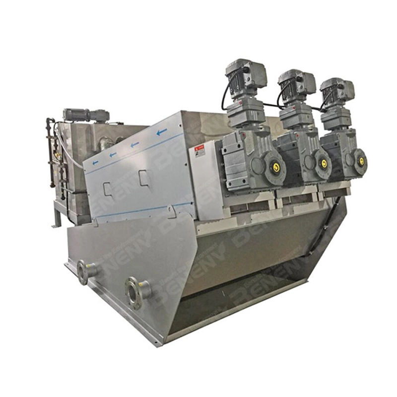 Screw Press Sludge Dewatering Machine Waste Water Treatment for Sewage Treatment Plant