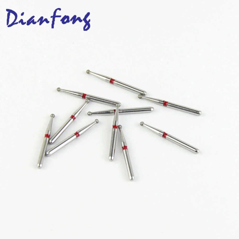 Br-46f Ball Shape Fine Dental Diamond Burs