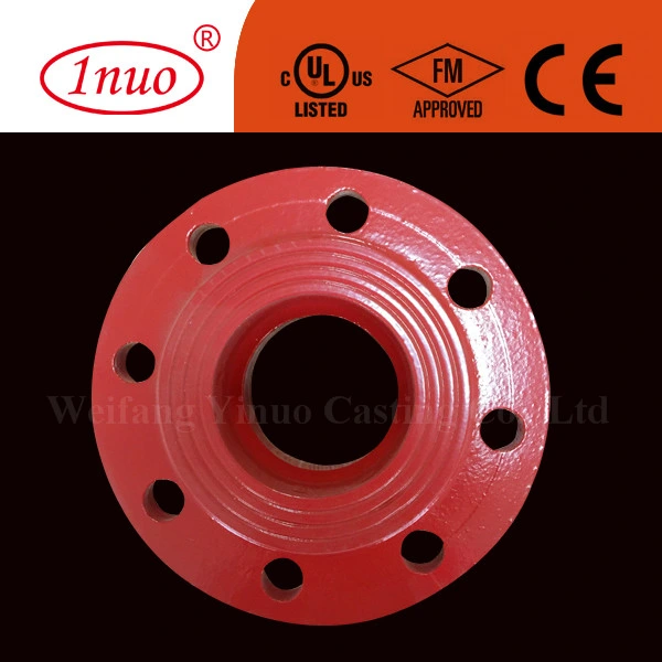 Grooved Flange Ductile Iron Grooved Pipe Fittings