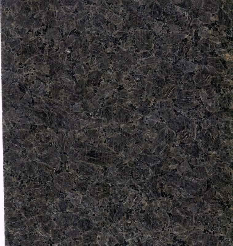 Polished Surface Granite Slabs Piano Black Blue Pearl Granite for Kitchen Countertop/Island Top